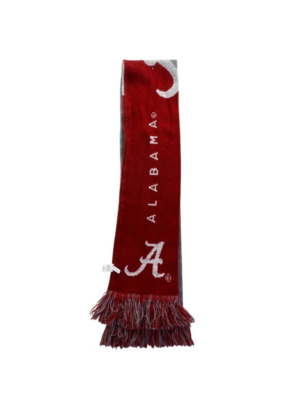 Foco Alabama Crimson Tide Knit Scarf One Size Unisex Reversible 100% Acrylic